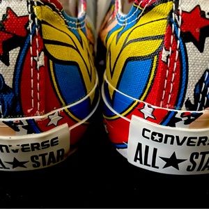 Wonder Woman Converse for Men or Woman